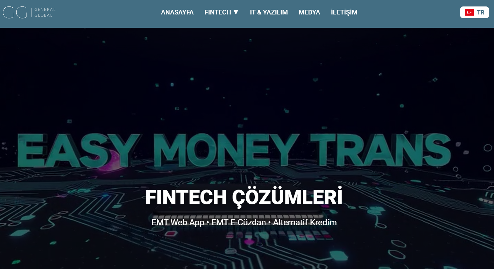 General Global yeni kurumsal web sitesi